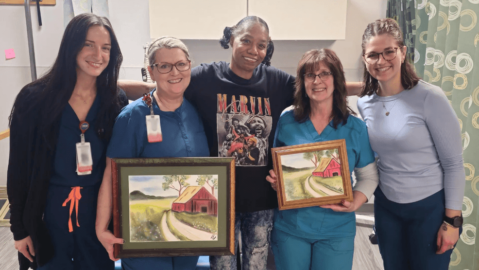The art of healing: Art teacher reclaims her arm with help from TriStar Skyline’s therapy