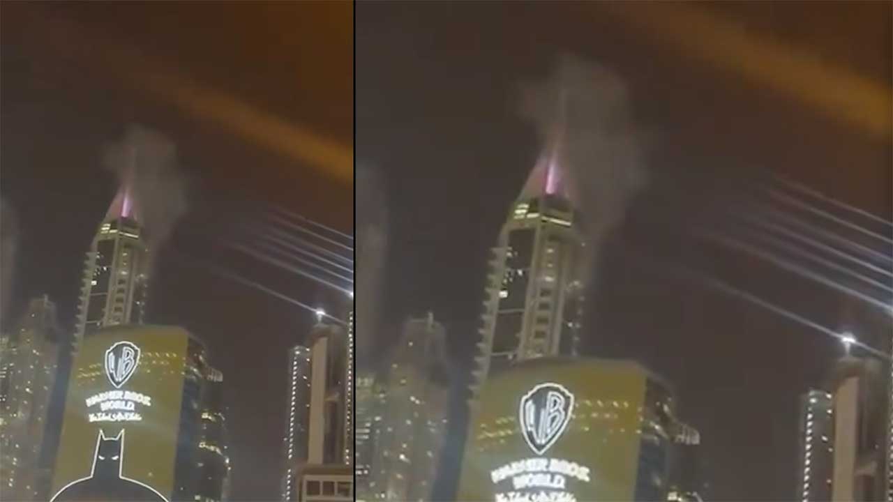 Iranian drone slams Dubai skyscraper, 1 killed in terrifying strike